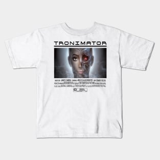 TRONIMATOR Movie Poster Off Brand Knock Off Boot Shirt Kids T-Shirt